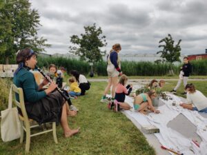 Kinder & ouderworkshop verbinding door creativiteit met Jana