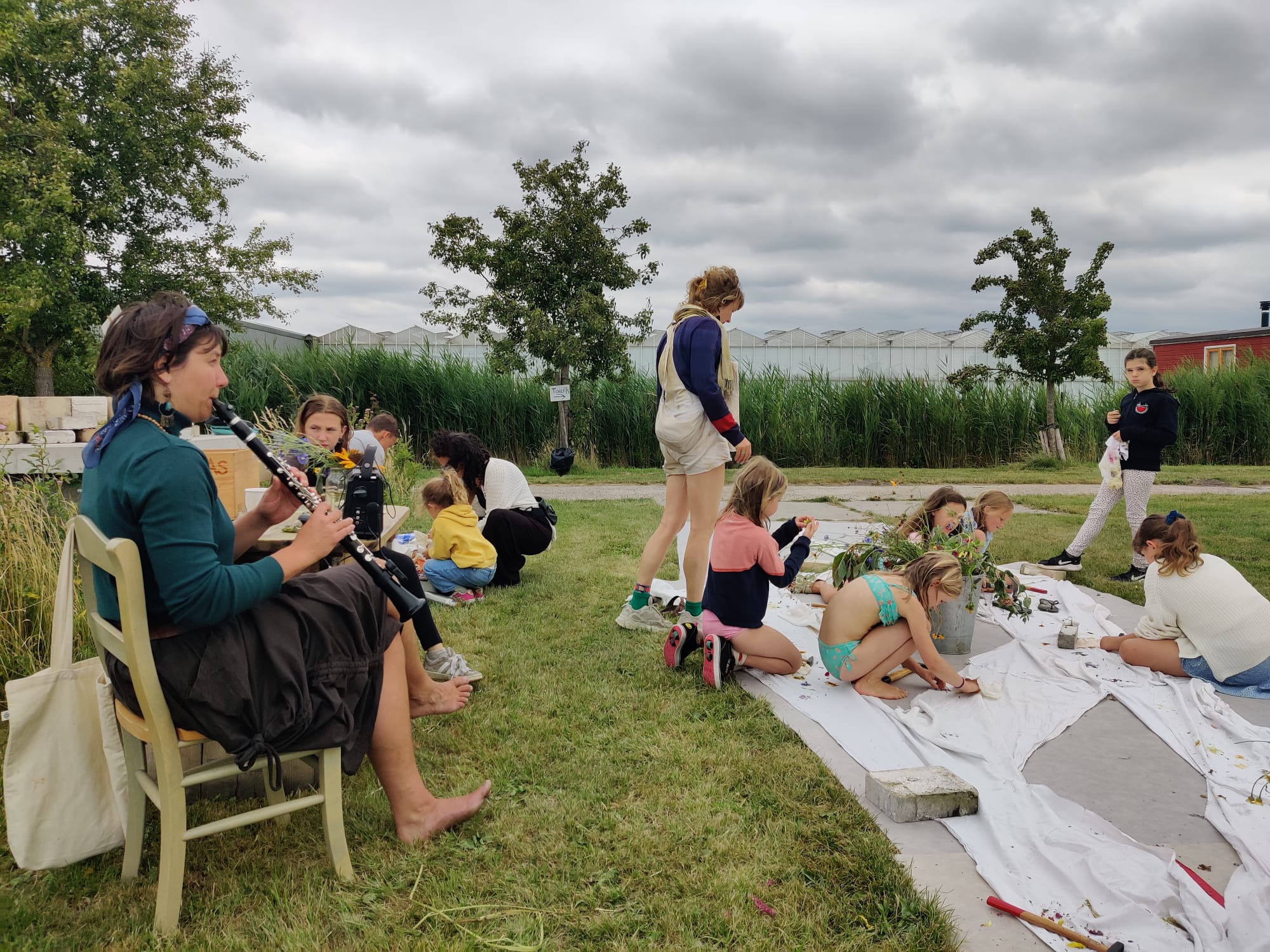 Kinder & ouderworkshop verbinding door creativiteit met Jana